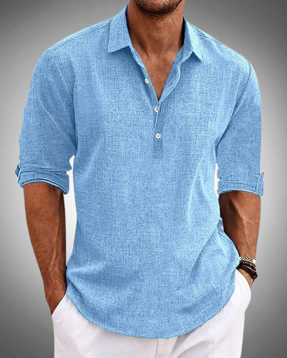 Mathias | Classic Cotton Shirt for Timeless Summer Style
