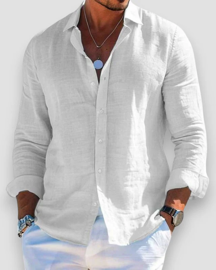 Leonard | Casual Linen Shirt