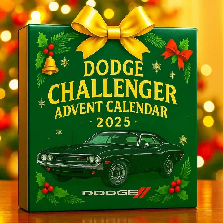 Dodge Challenger Advent Calendar 2025 – 24 Legendary Miniatures 🚗