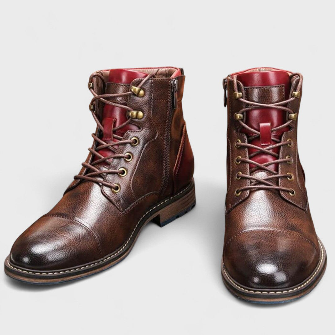 Brock | Refined Leather Boots