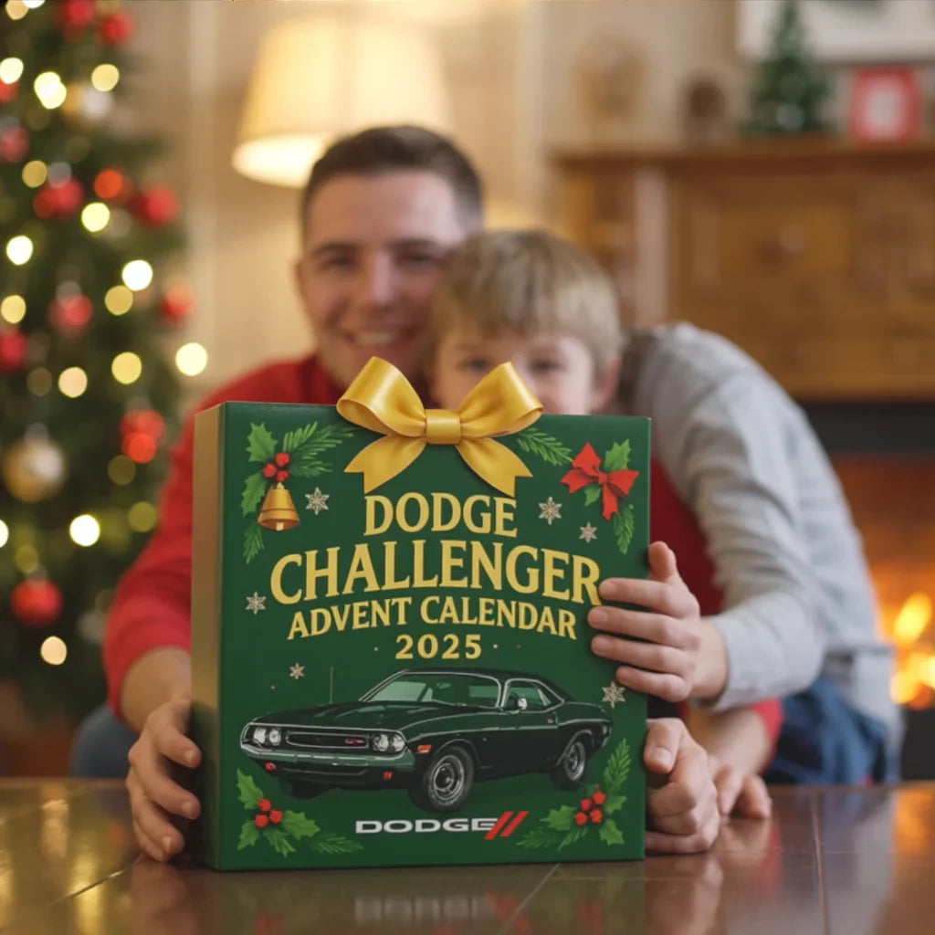 Dodge Challenger Advent Calendar 2025 – 24 Legendary Miniatures 🚗