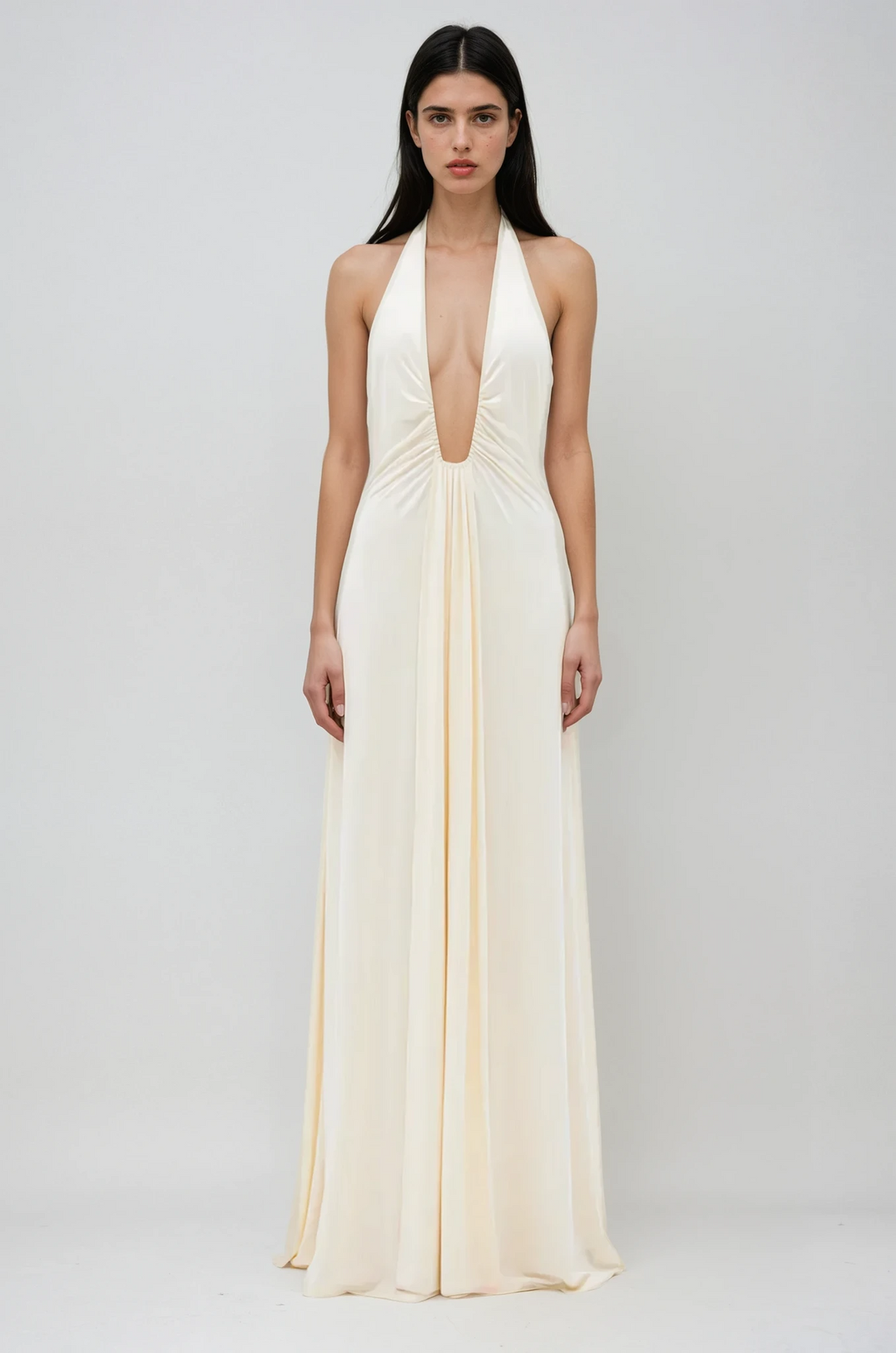 ALTHEA Cupro Maxi Dress