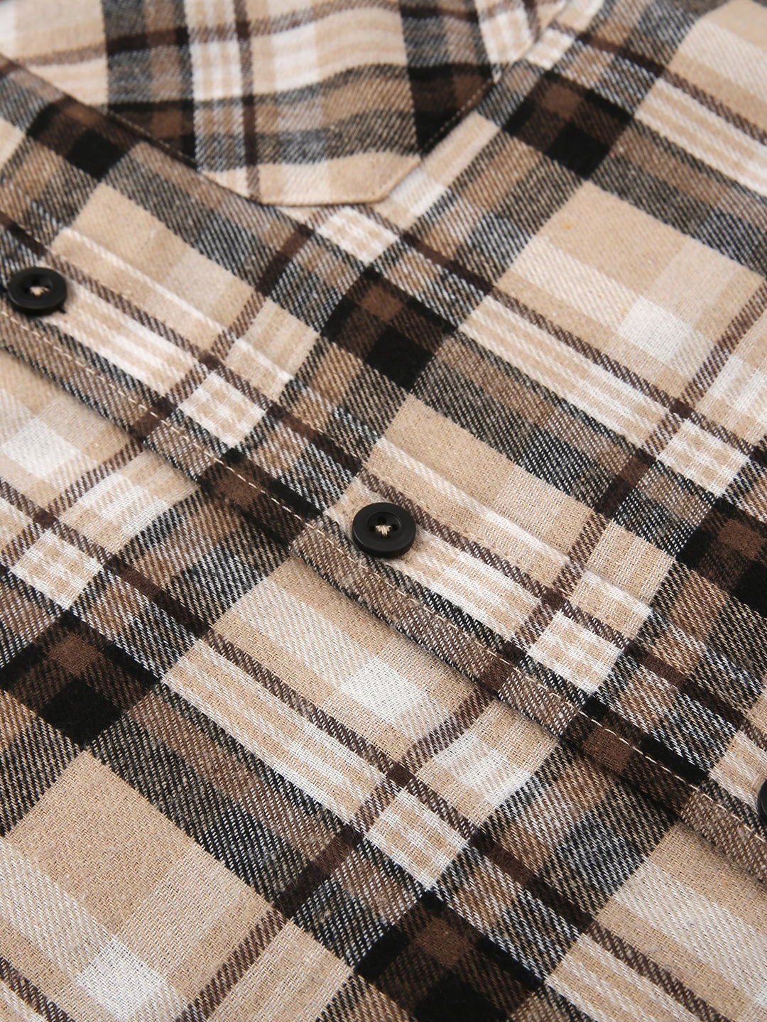 Flannel Plaid Button Up Shirt