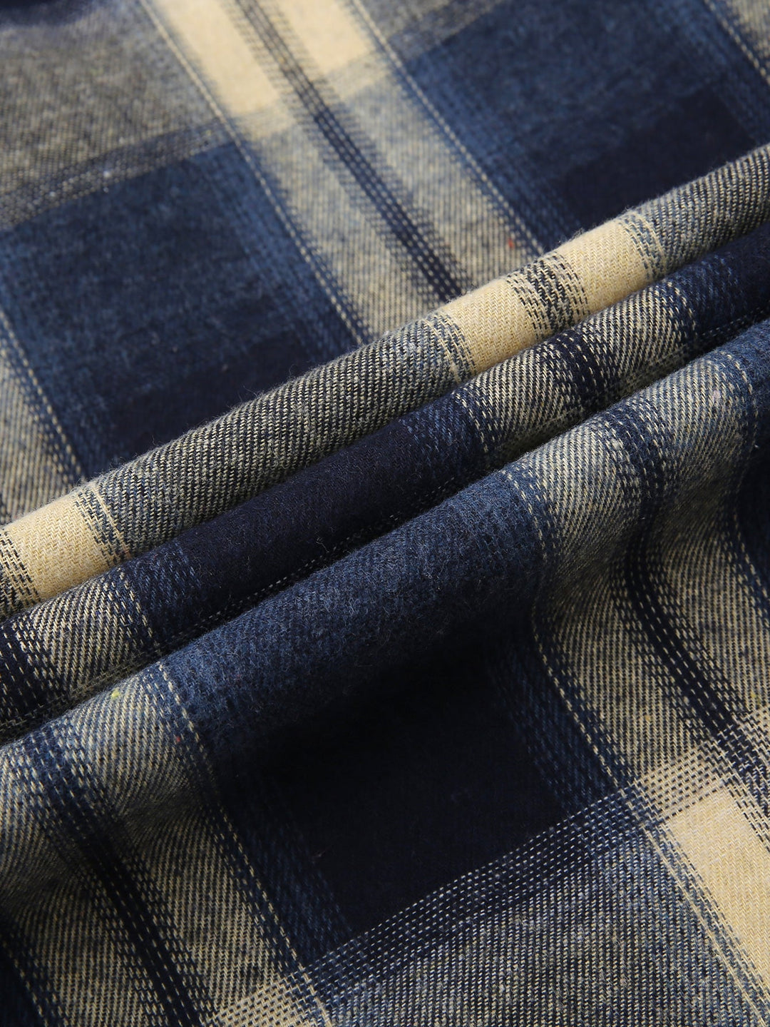 Flannel Plaid Button Up Shirt