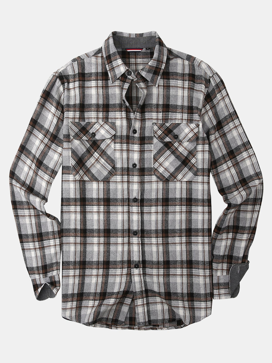 Flannel Plaid Button Up Shirt