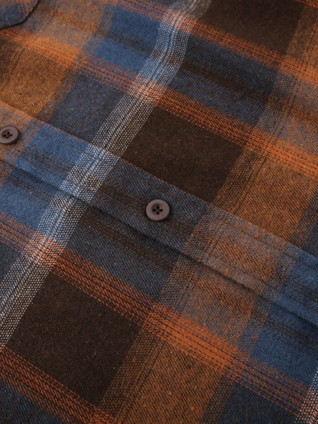 Flannel Plaid Button Up Shirt