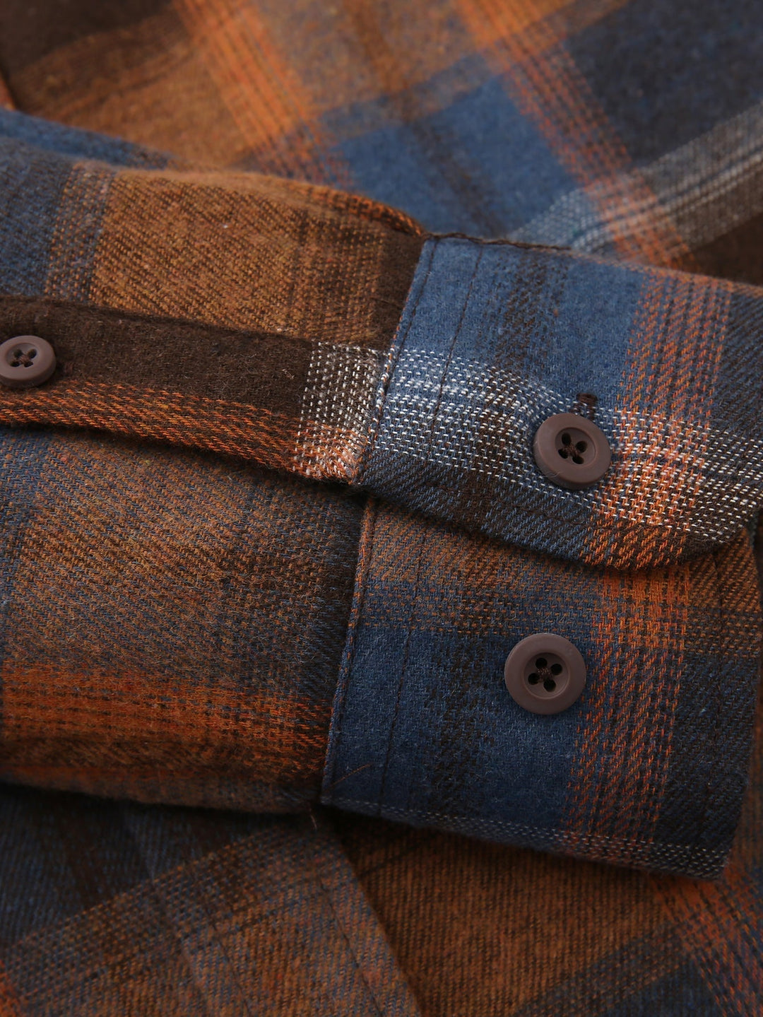 Flannel Plaid Button Up Shirt