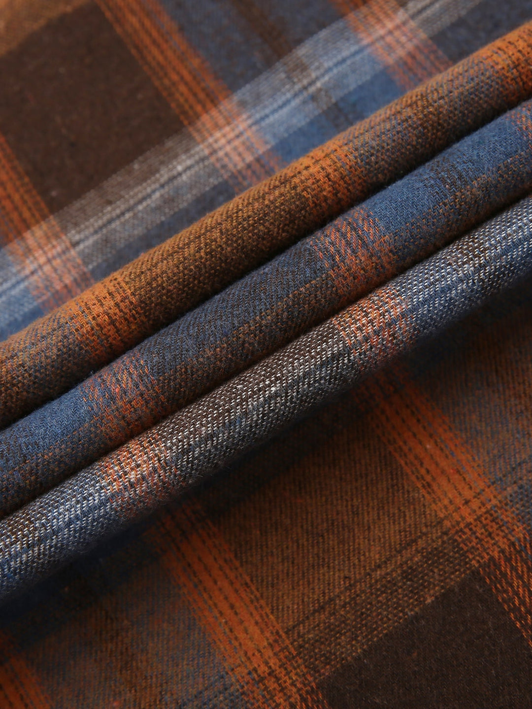 Flannel Plaid Button Up Shirt