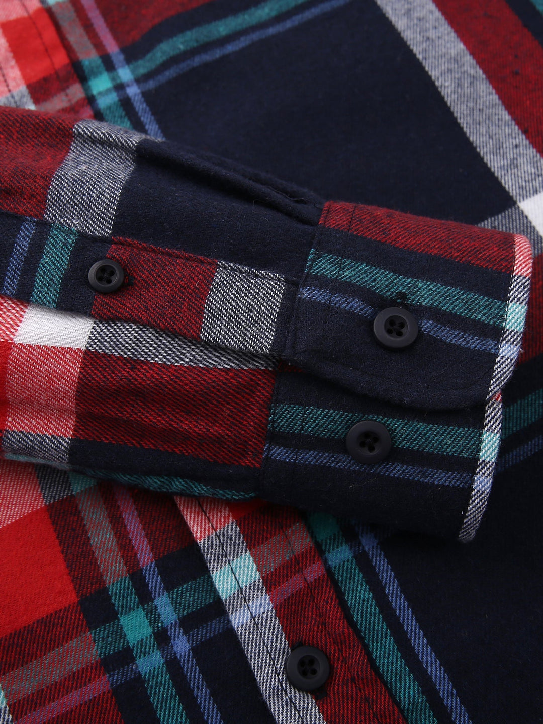 Flannel Plaid Button Up Shirt