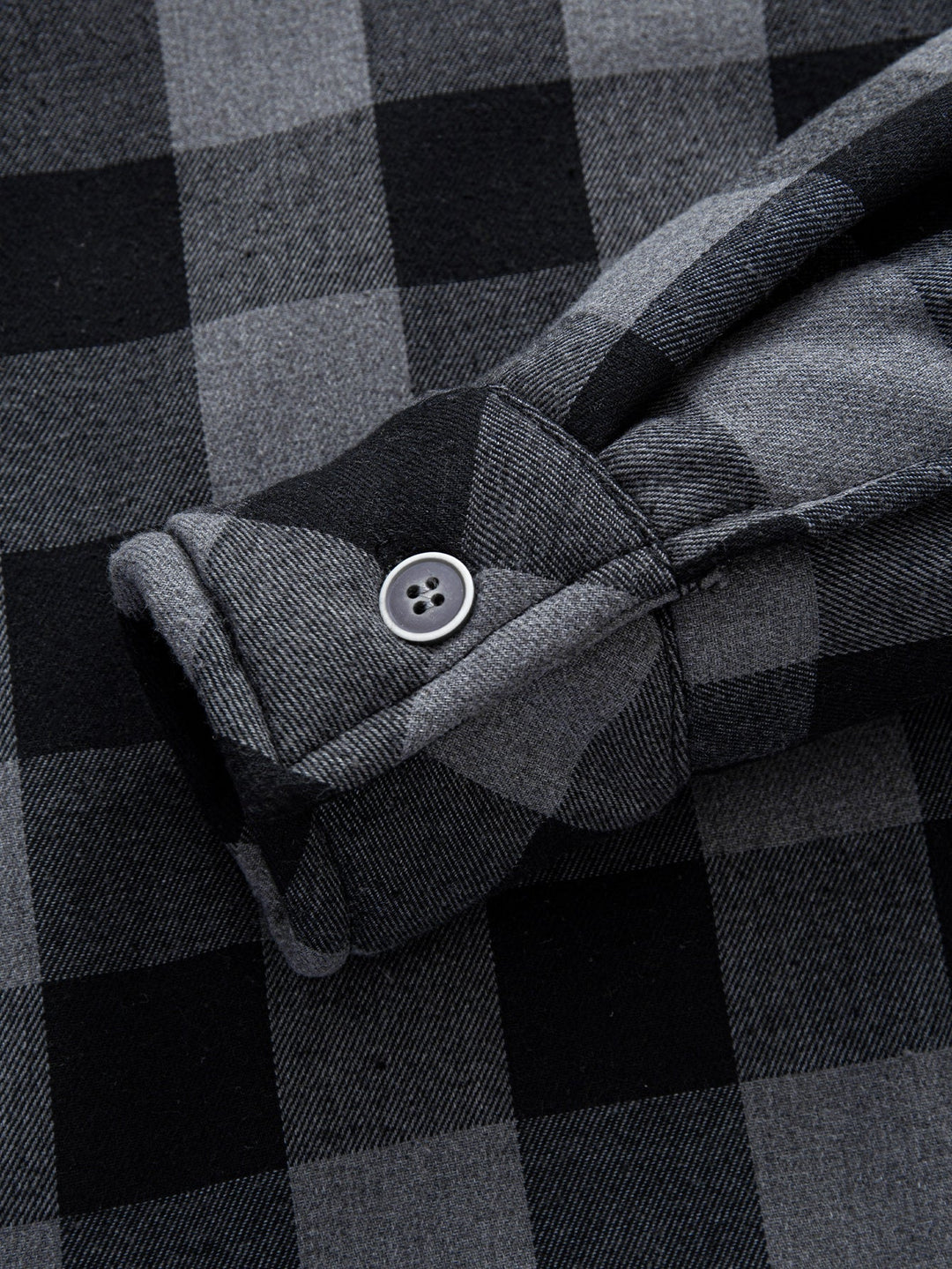 Teddy Lined Plaid Hooded Shirt