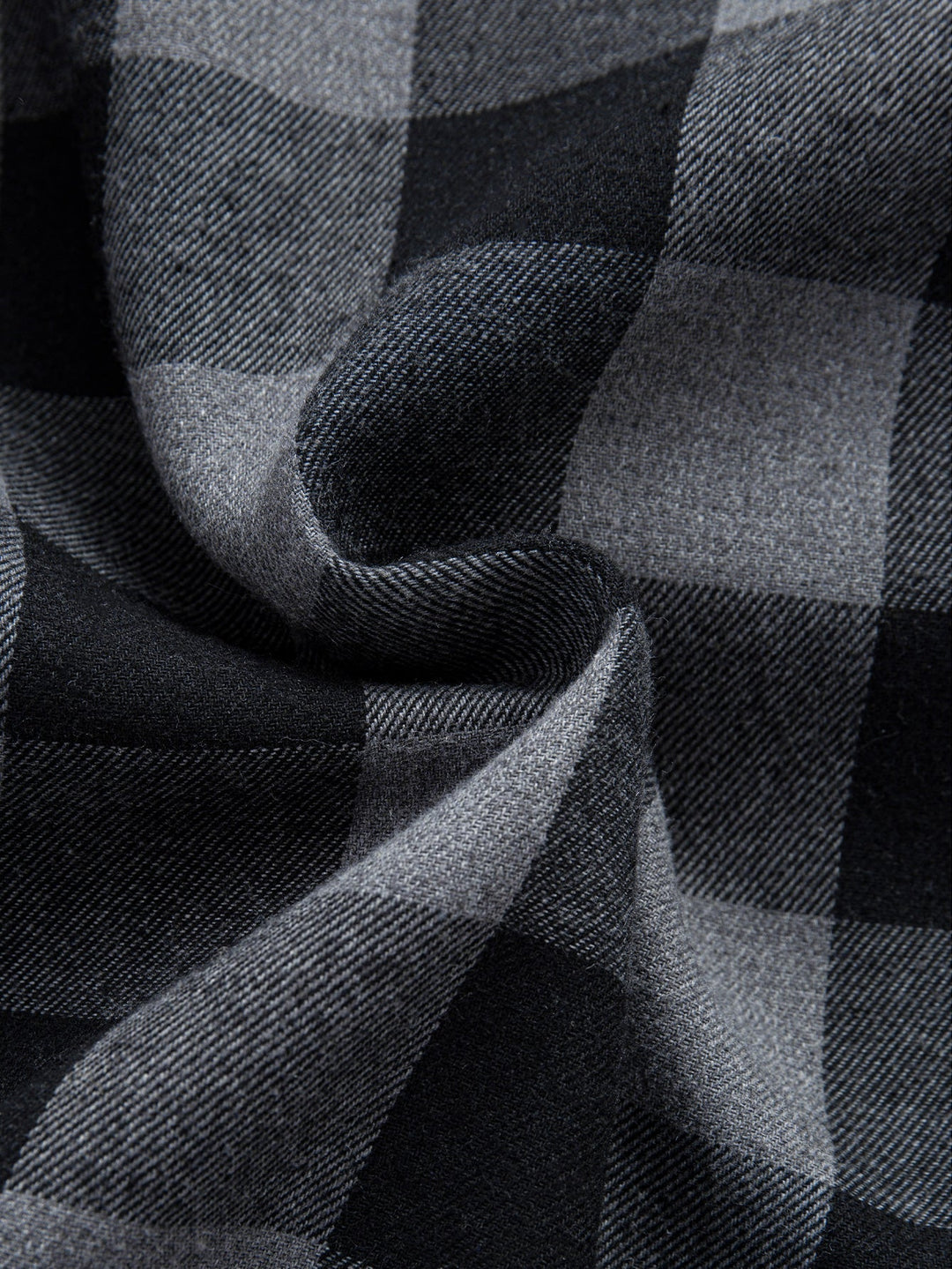 Teddy Lined Plaid Hooded Shirt