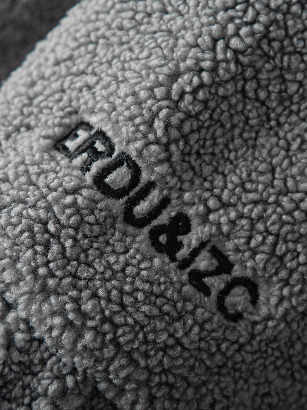 Color Block Teddy Zip-Up Jacket