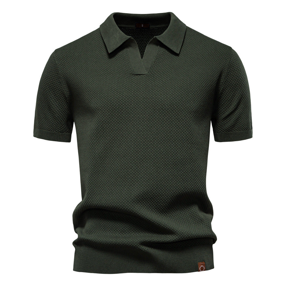 Sandro | Tailored Short-Sleeved Polo Shirt
