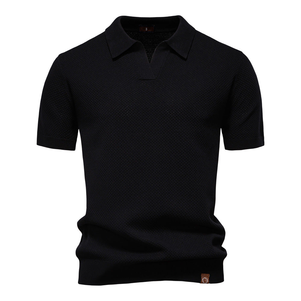 Sandro | Tailored Short-Sleeved Polo Shirt