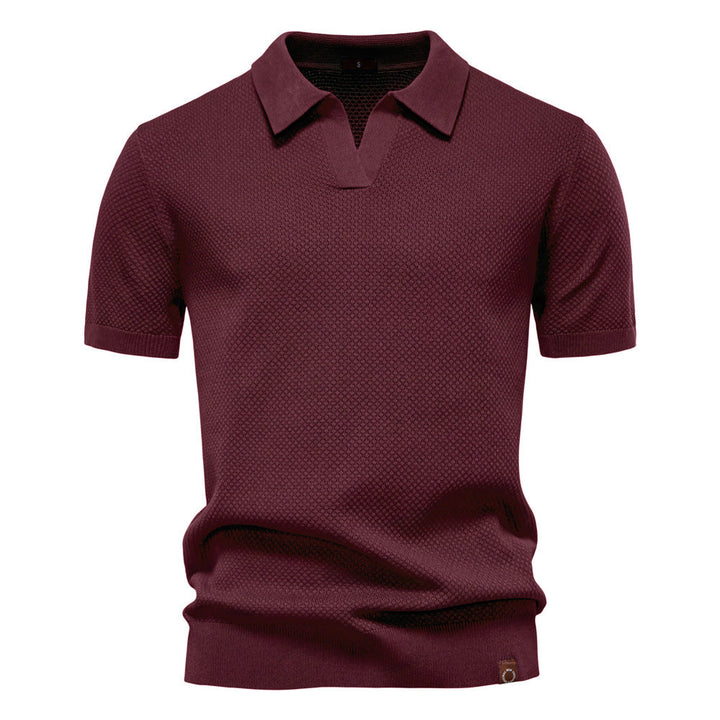 Sandro | Tailored Short-Sleeved Polo Shirt