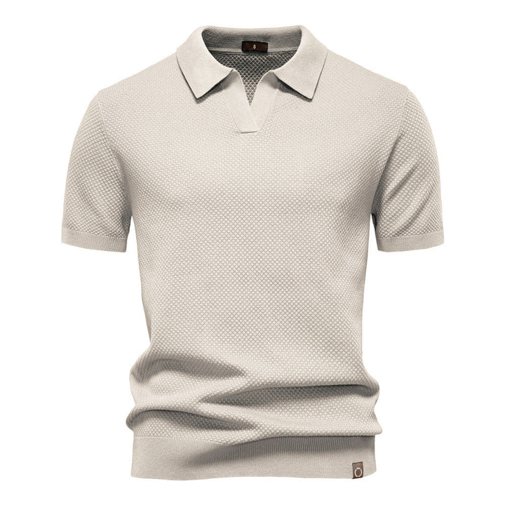Sandro | Tailored Short-Sleeved Polo Shirt