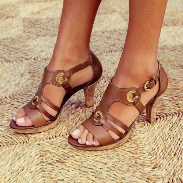 Mirelle | Orthopedic Comfort Sandals with Heeled Support