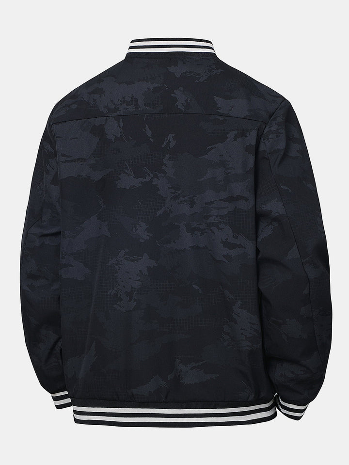 Camouflage Baseball Jacket