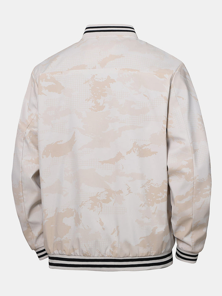 Camouflage Baseball Jacket
