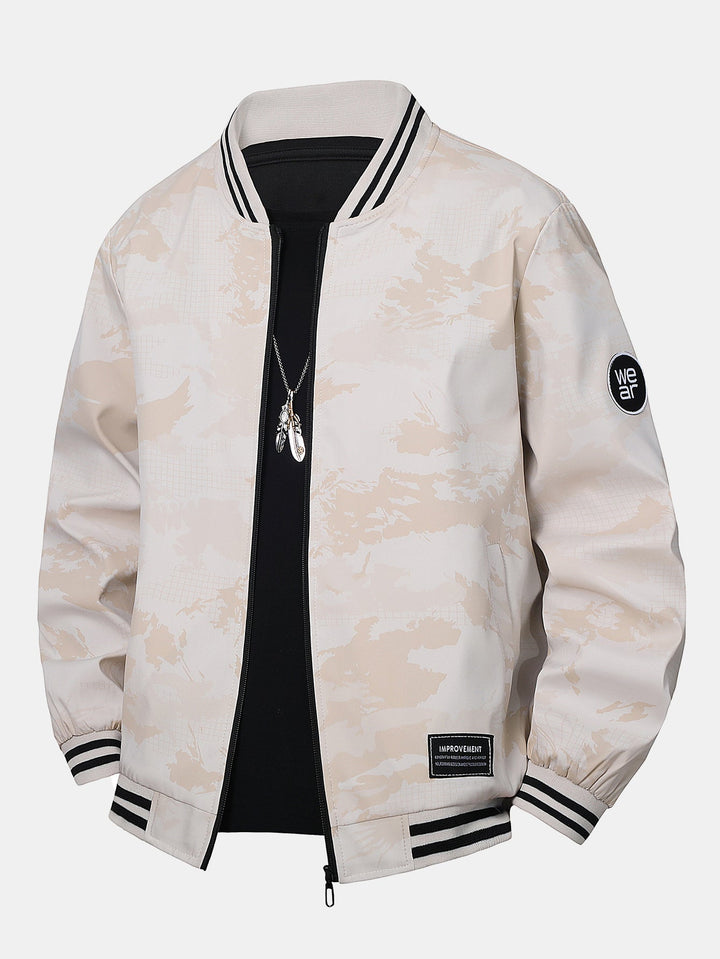 Camouflage Baseball Jacket