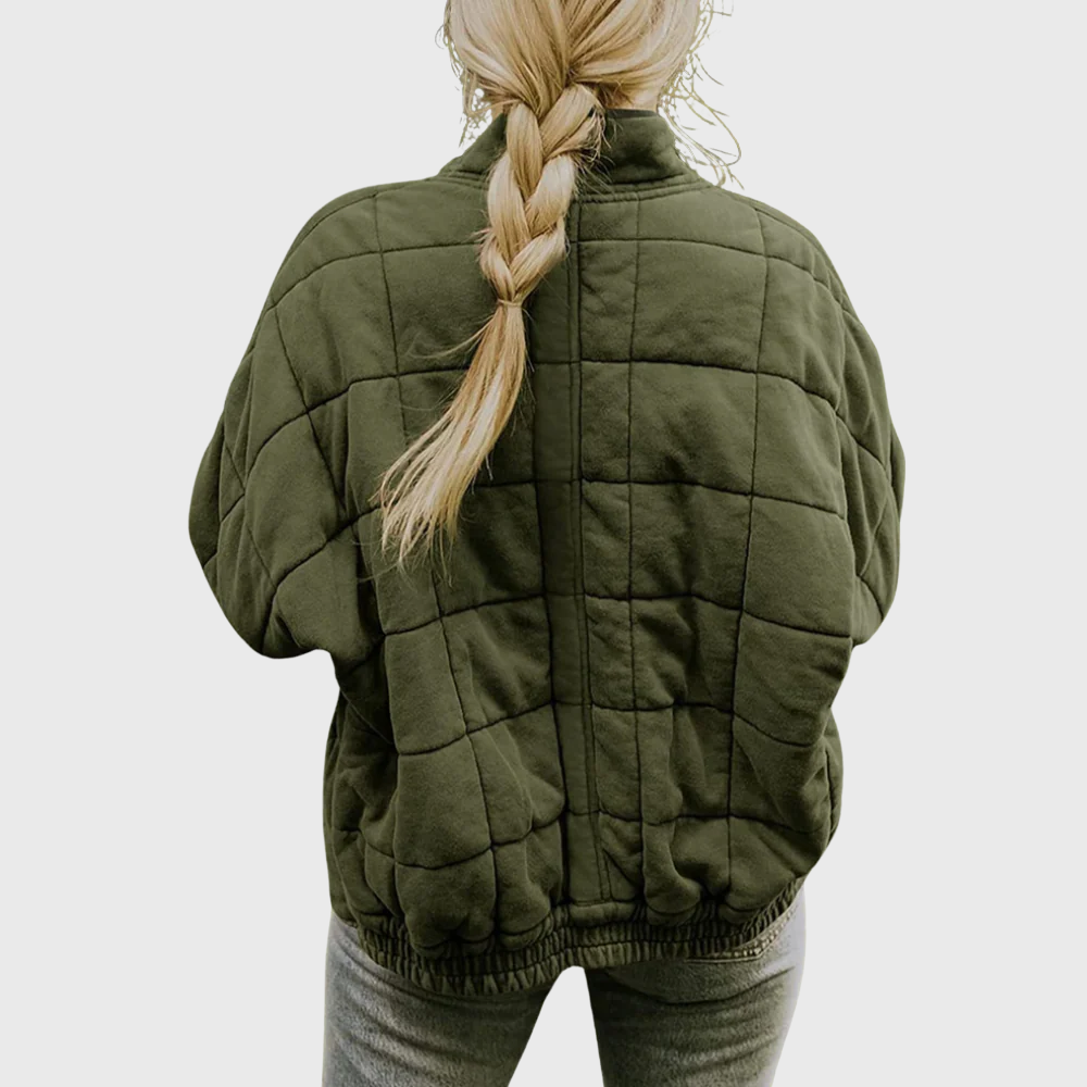 Cecilia | Elegant Quilted Oversized Jacket