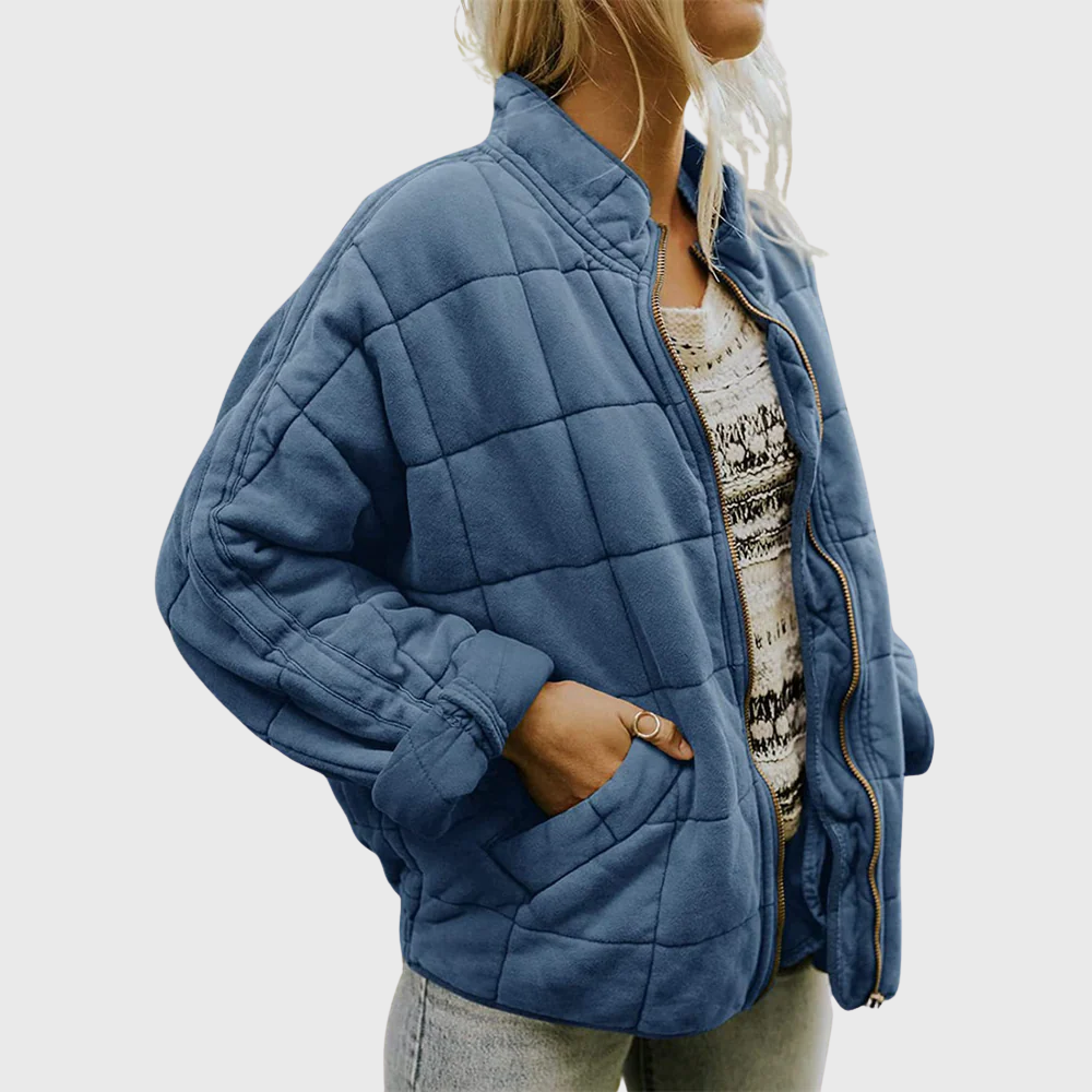 Cecilia | Elegant Quilted Oversized Jacket