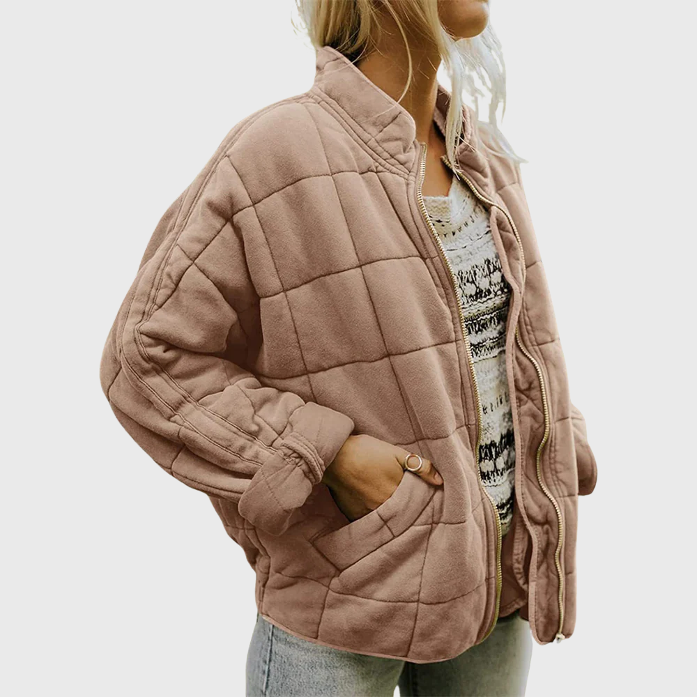 Cecilia | Elegant Quilted Oversized Jacket