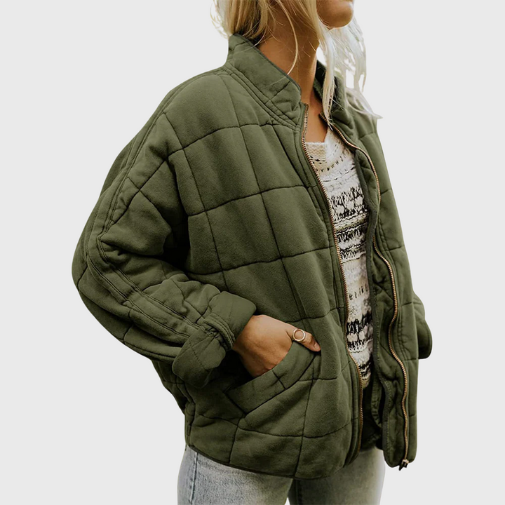 Cecilia | Elegant Quilted Oversized Jacket