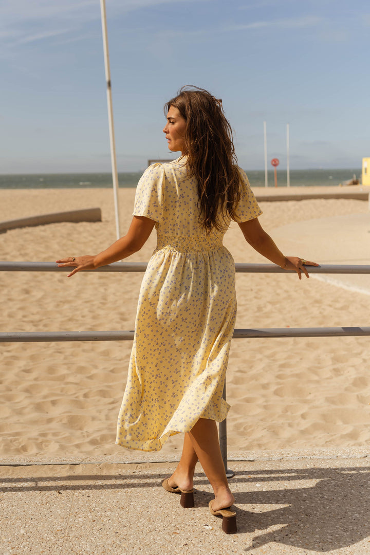 Diana | Floral Summer Midi Dress