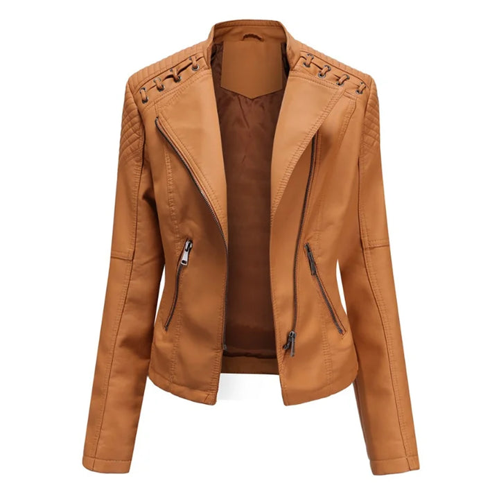 Vera | Soft Leather Classic Jacket