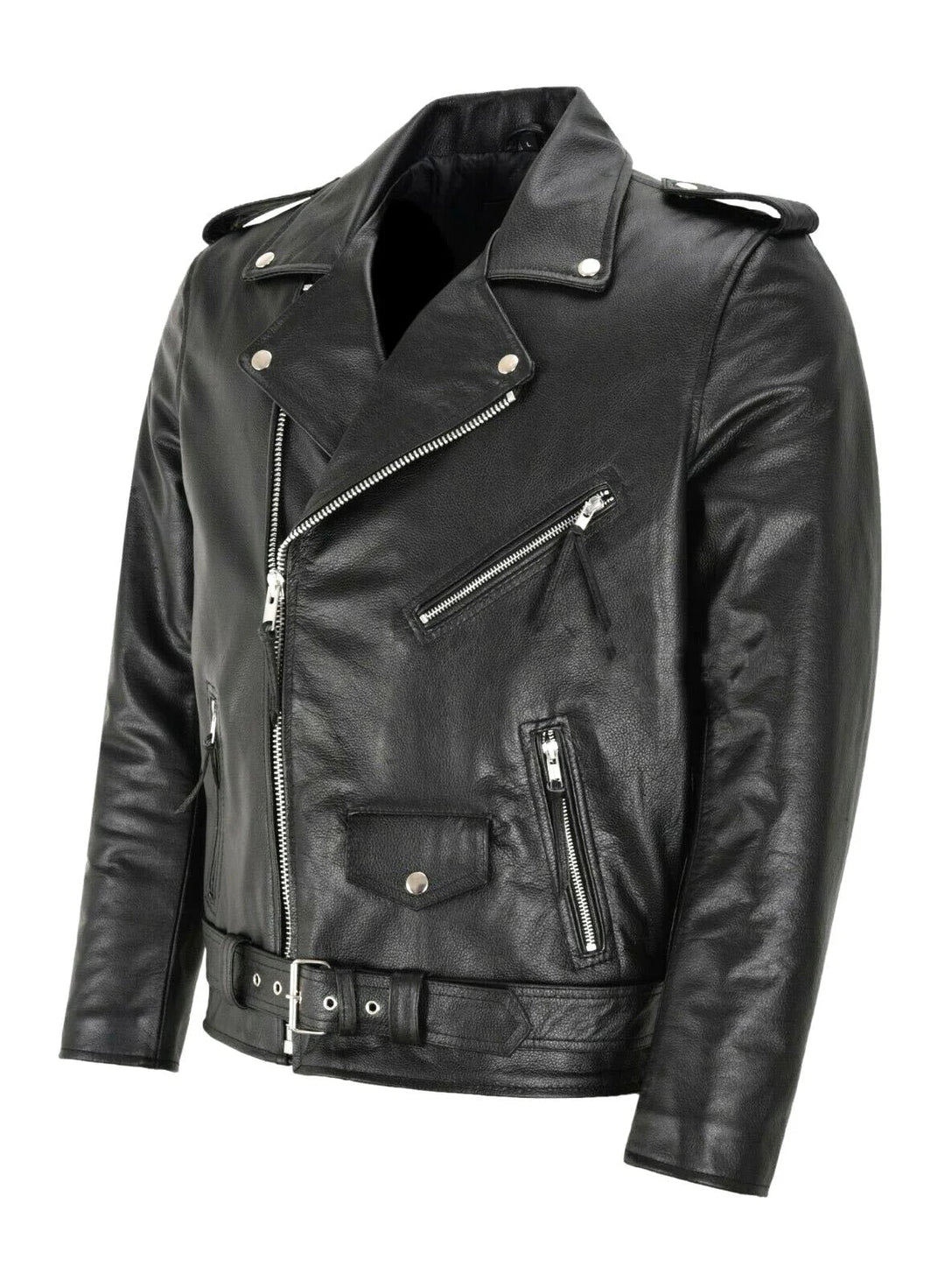 Dominic | Classic Leather Jacket