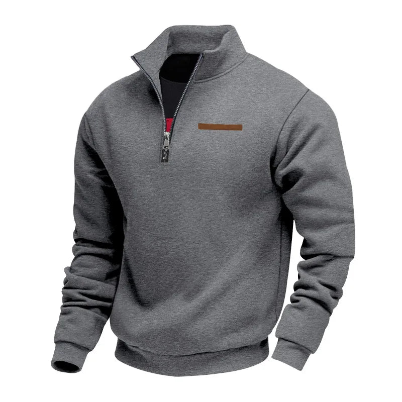 Zane – Premium Half-Zip Sweater for Effortless Comfort