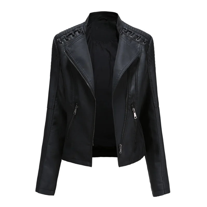 Vera | Soft Leather Classic Jacket