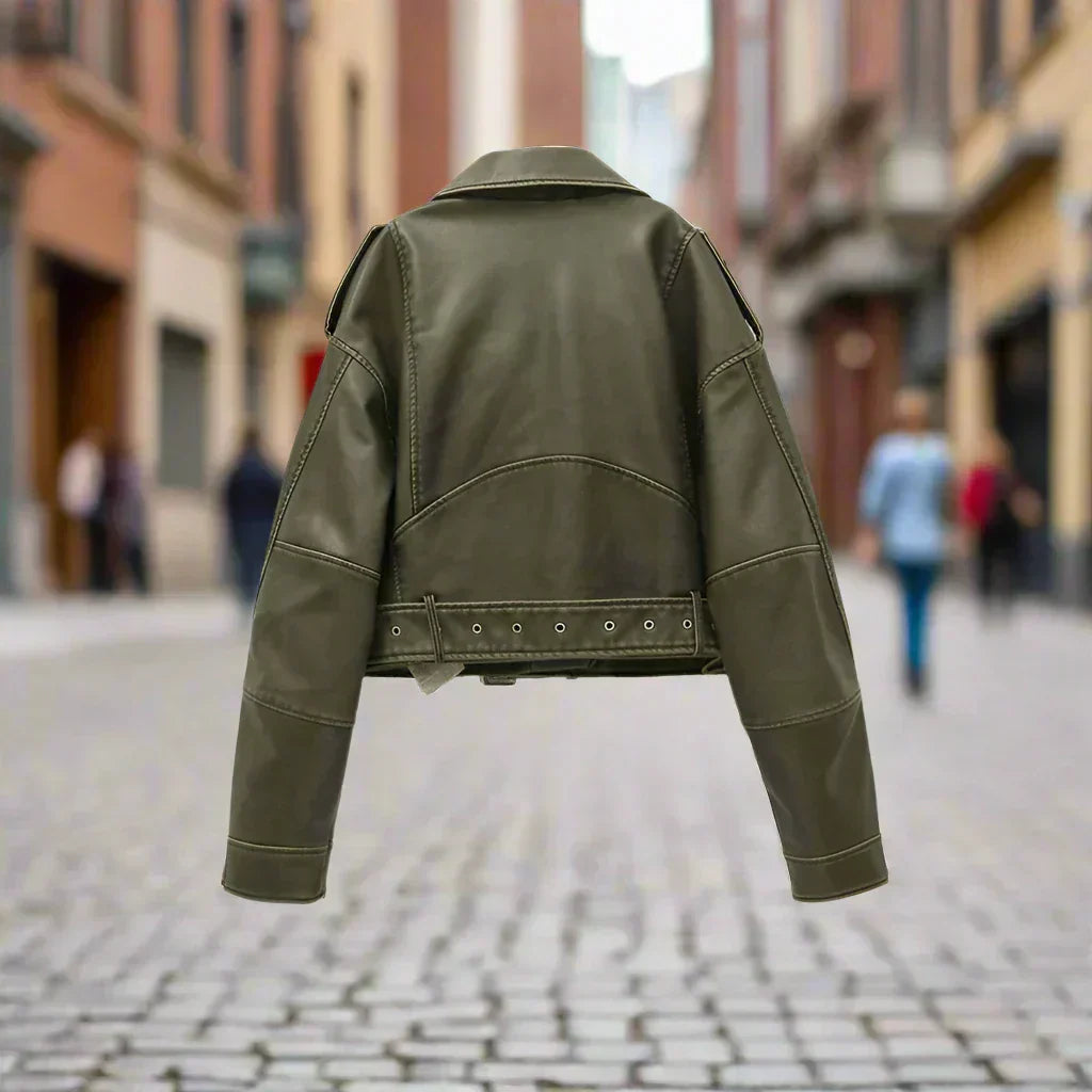 Tessia | Premium Leather Jacket