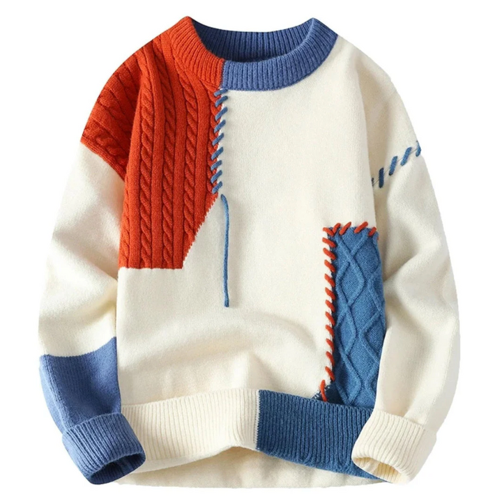 Bale | Patchwork Knitted Sweater