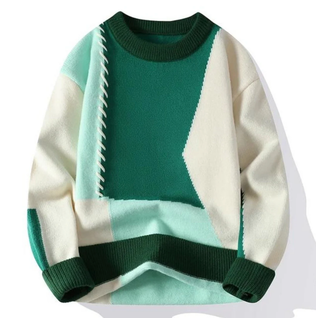 Bale | Patchwork Knitted Sweater