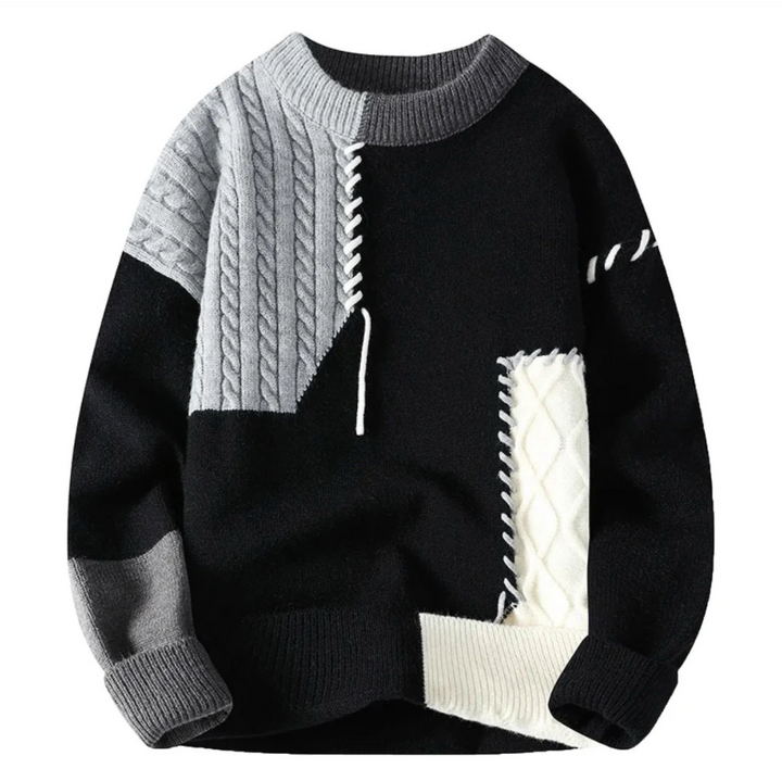 Bale | Patchwork Knitted Sweater