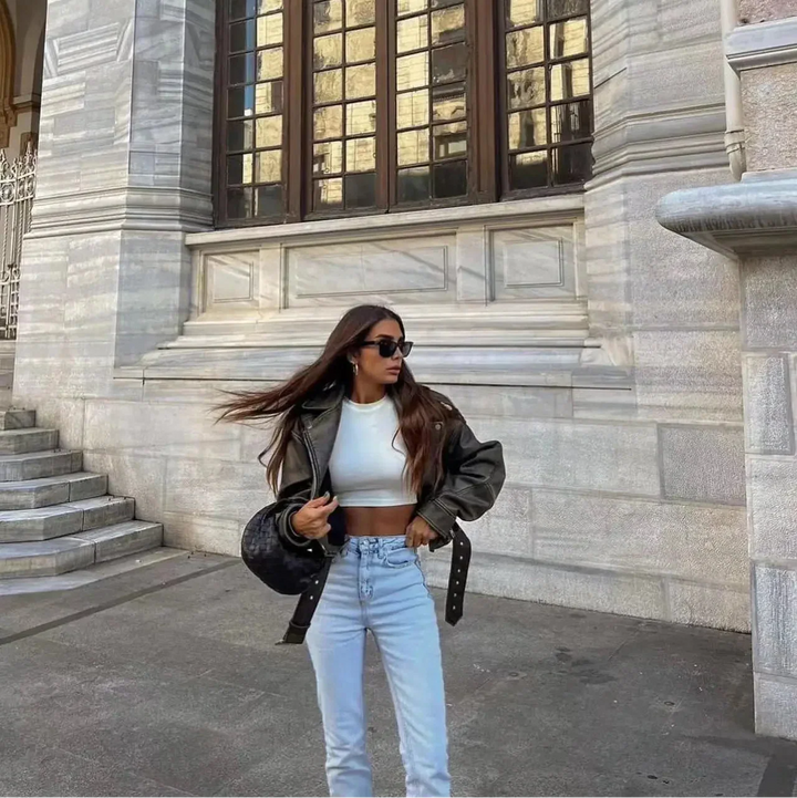 Tessia | Premium Leather Jacket