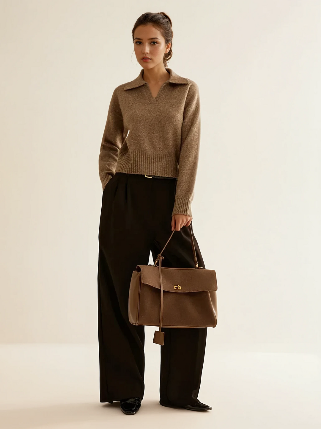 Utility Large Capacity Flap Shoulder Bag