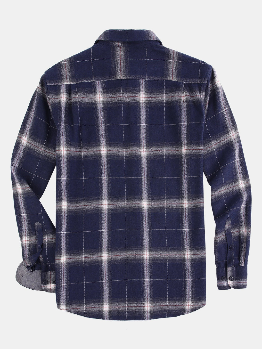 Flannel Plaid Button Up Shirt