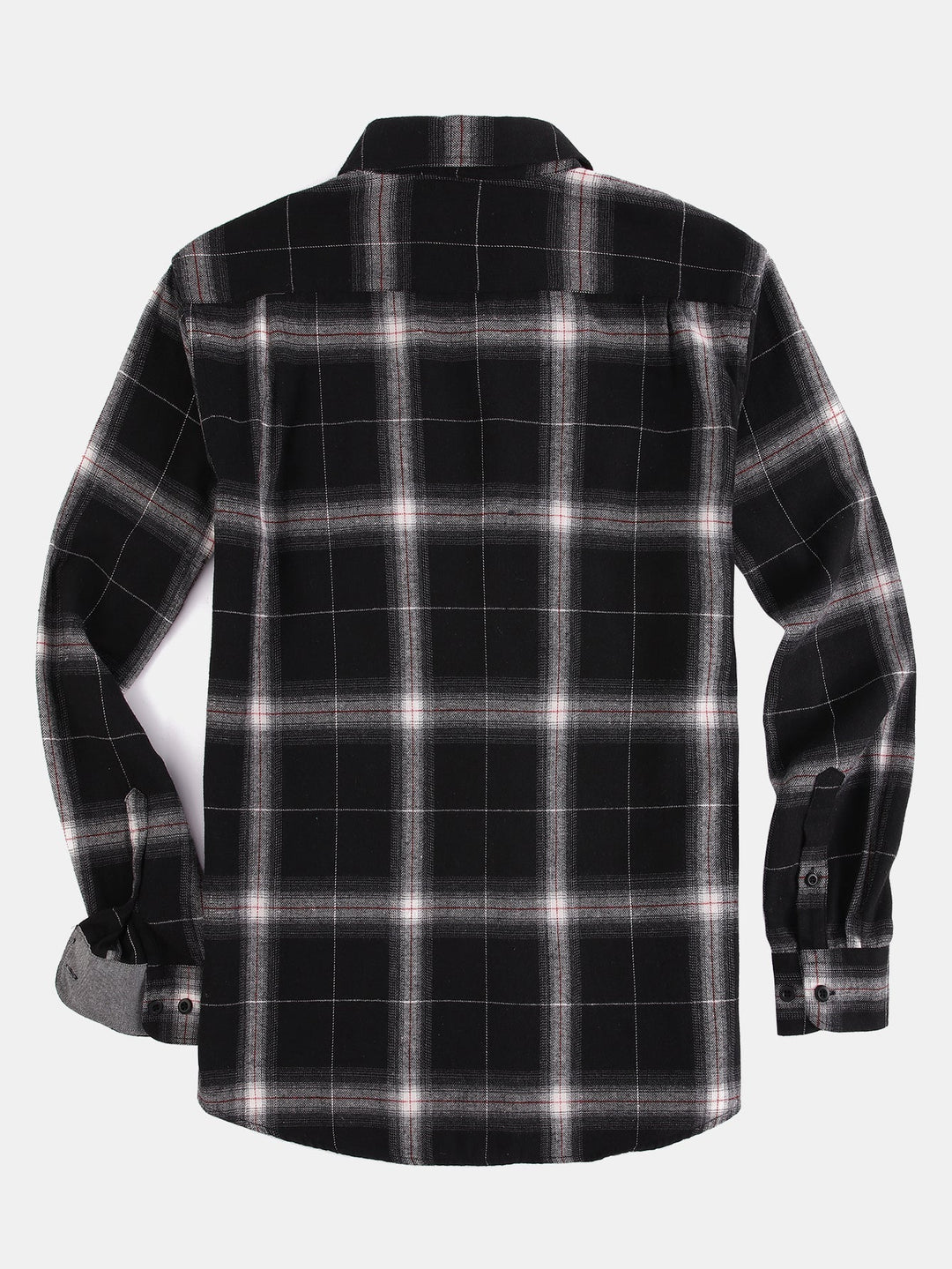 Flannel Plaid Button Up Shirt