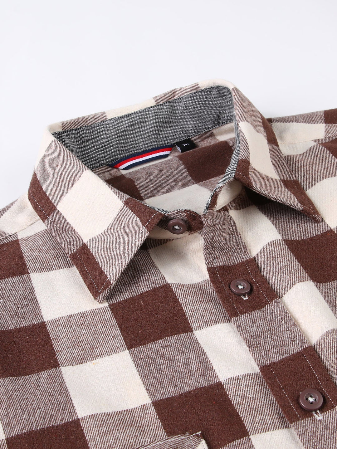 Flannel Plaid Button Up Shirt