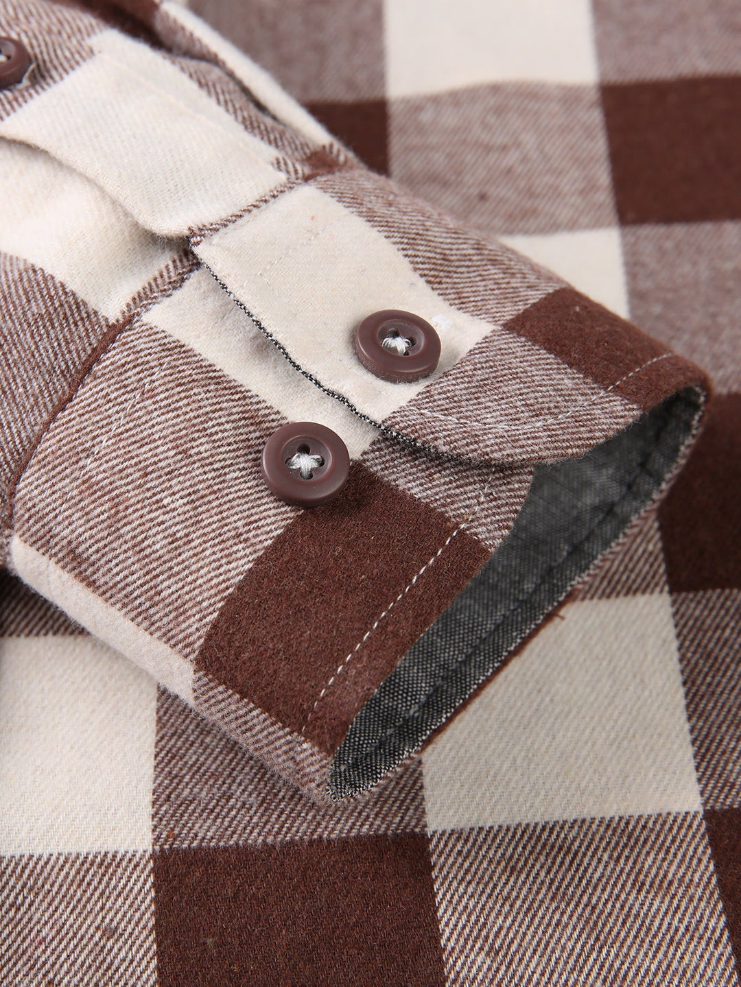 Flannel Plaid Button Up Shirt