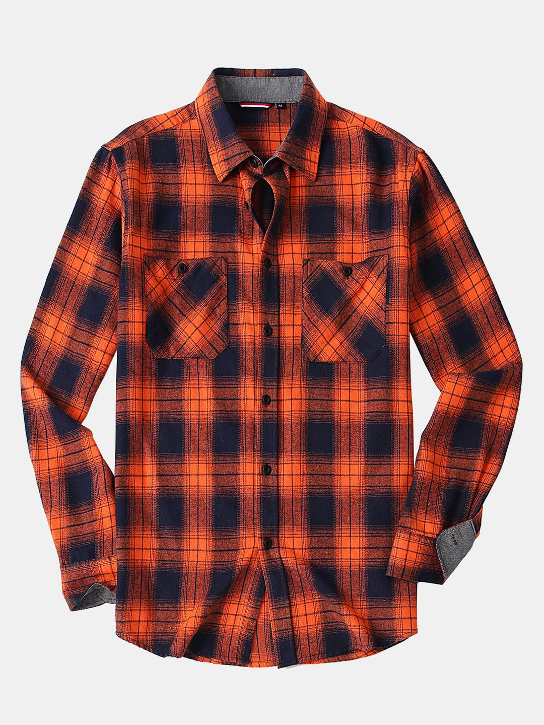 Flannel Plaid Button Up Shirt