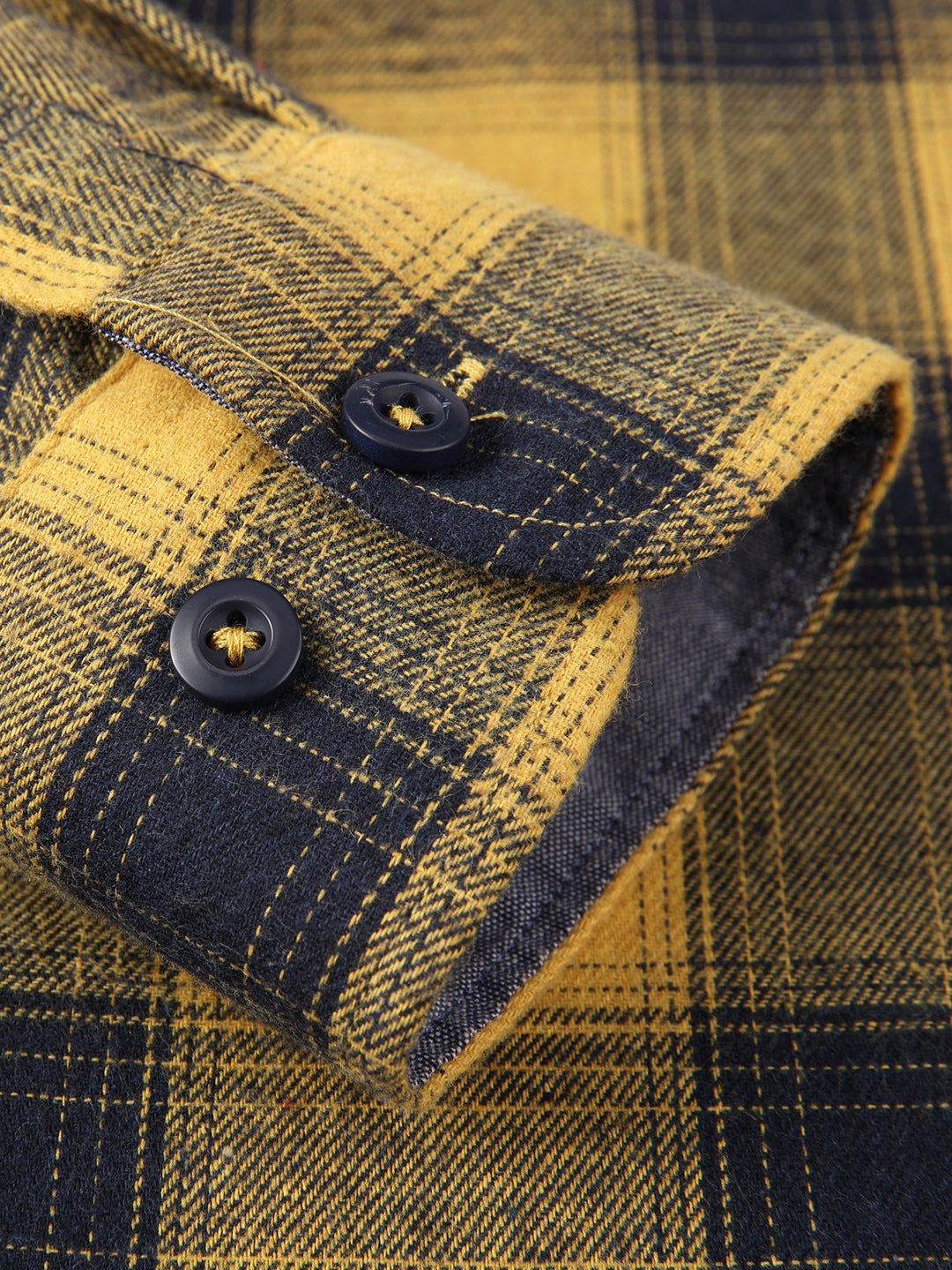 Flannel Plaid Button Up Shirt