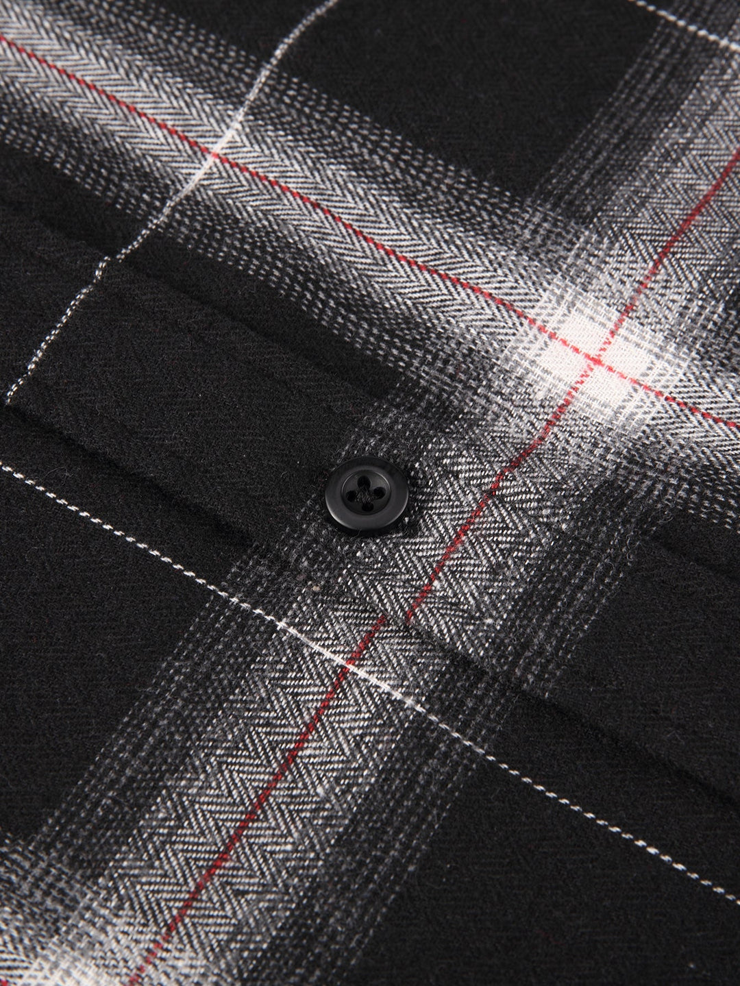 Flannel Plaid Button Up Shirt