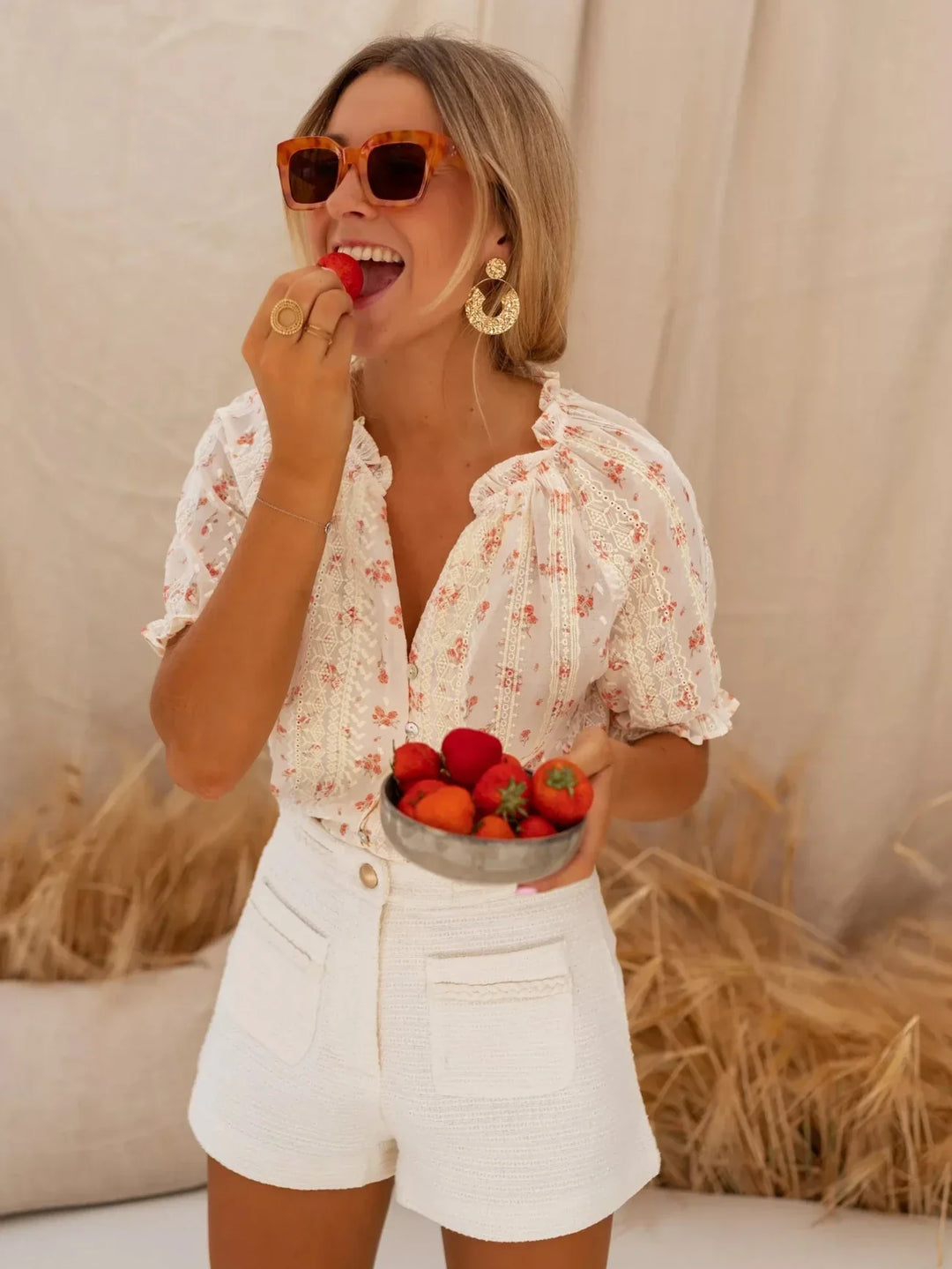 ELINA | THE FLORAL BLOUSE