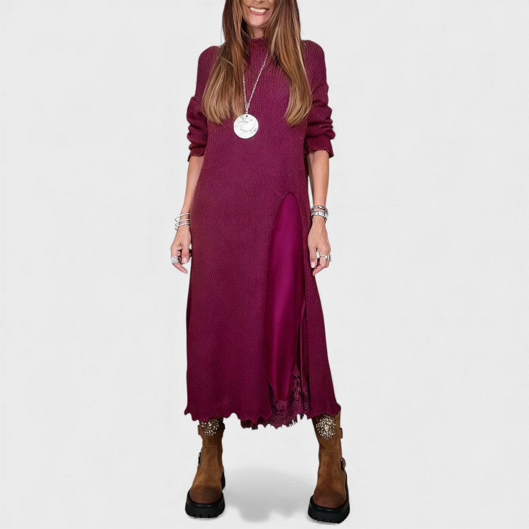 Ava | Elegant Knit Dress Set