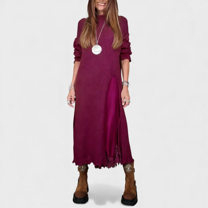 Ava | Elegant Knit Dress Set