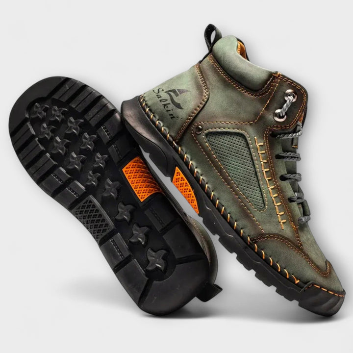 Alpine | Leather High-Top Shoes